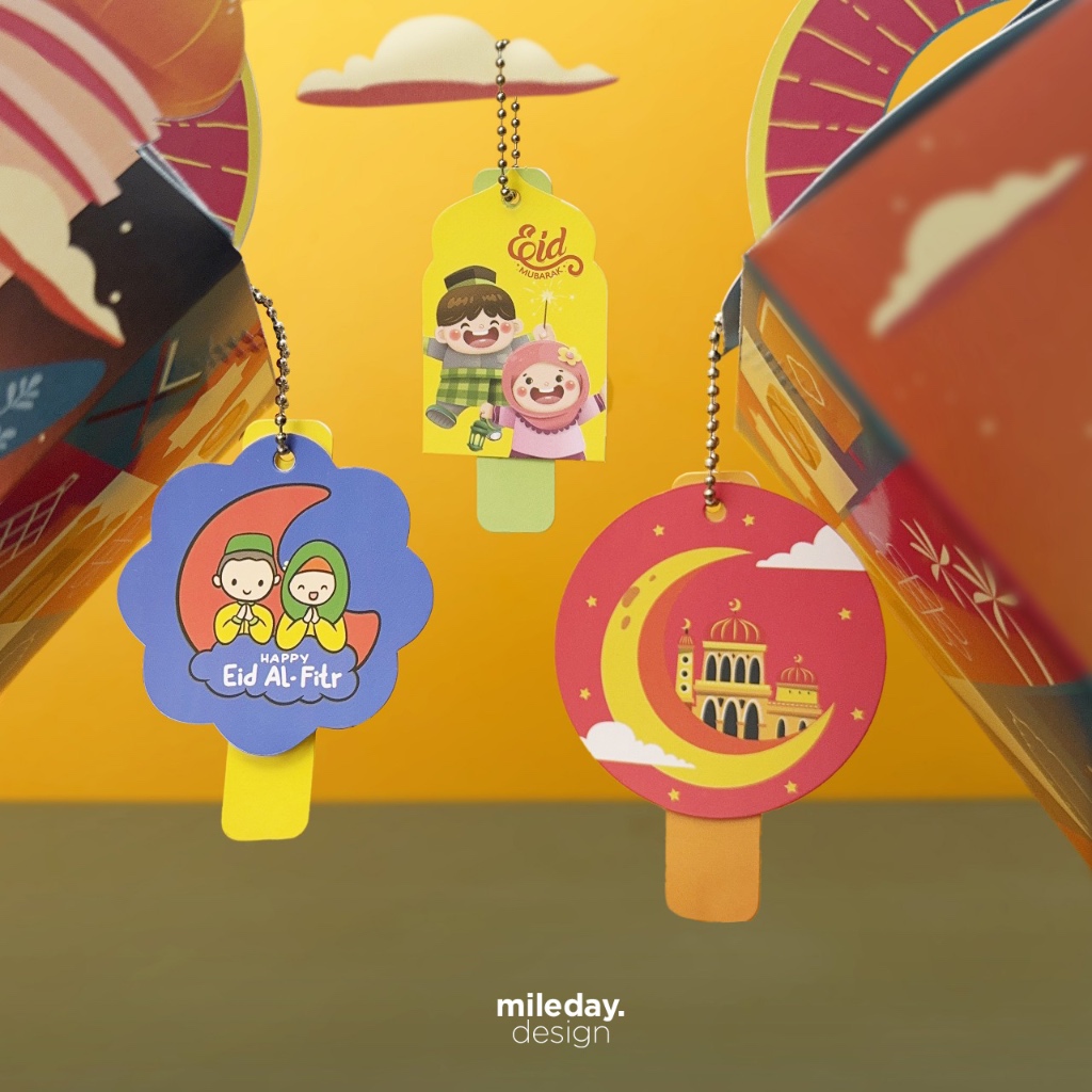 

PROMO Hang Tag Idul Fitri Lucu Premium isi 24 set termasuk rantai
