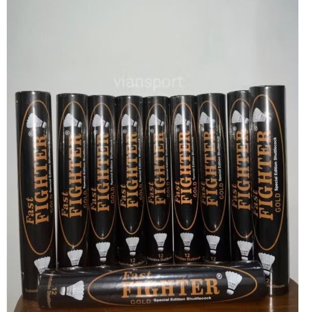 KOK FIGHTER SPECIAL EDITION GOLD ORIGINAL//SHUTTLECOCKS