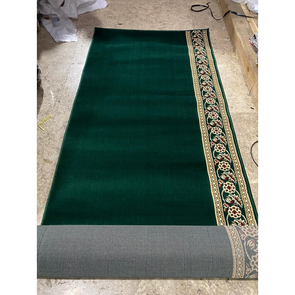 KARPET SAJADAH Masjid ALMIRA Meteran Roll Lebar 120 cm