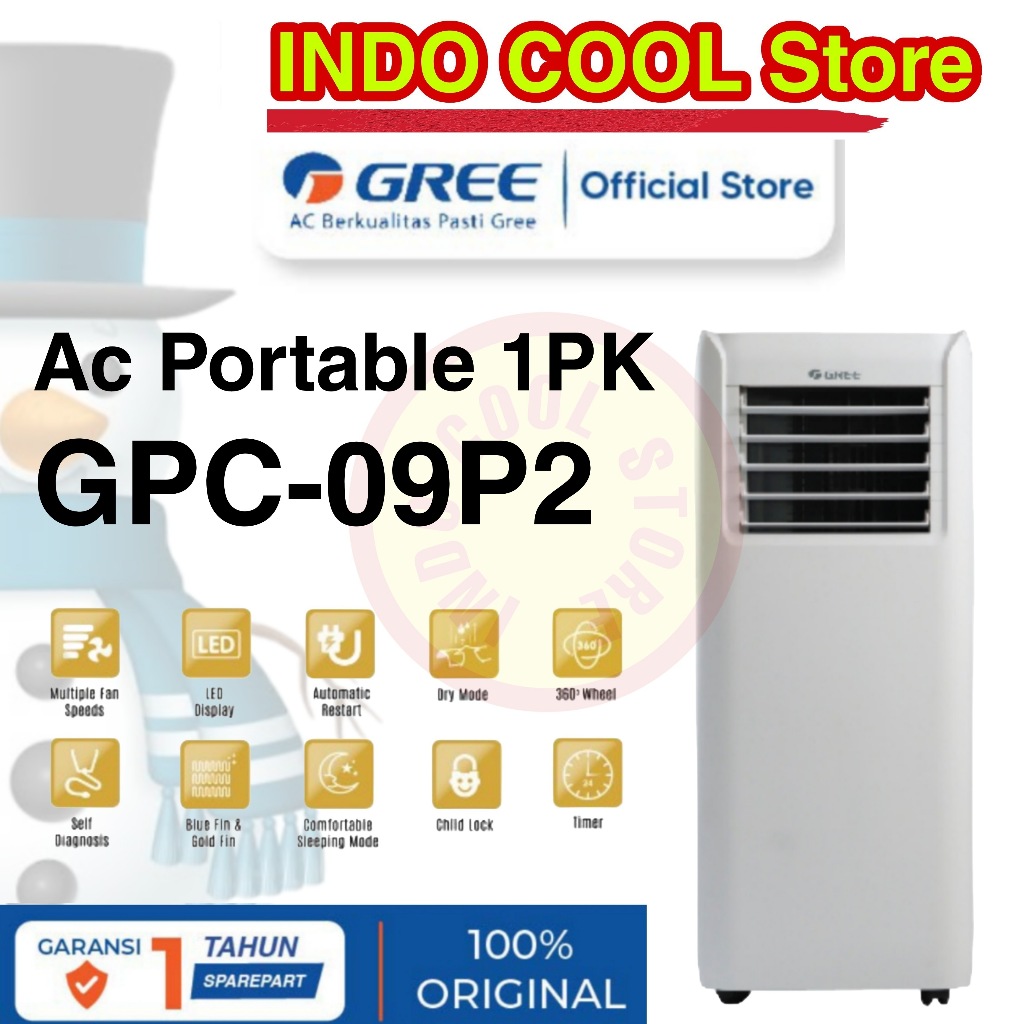 Ac Portable Gree 1 PK GPC-09P2