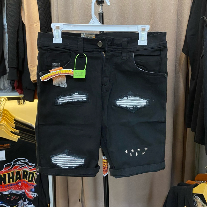 CELANA PENDEK LEATHER KULIT RUCAS BINTANG BINTANG STARBOY MOTIF SOBEK LTB LTC LTP LTM