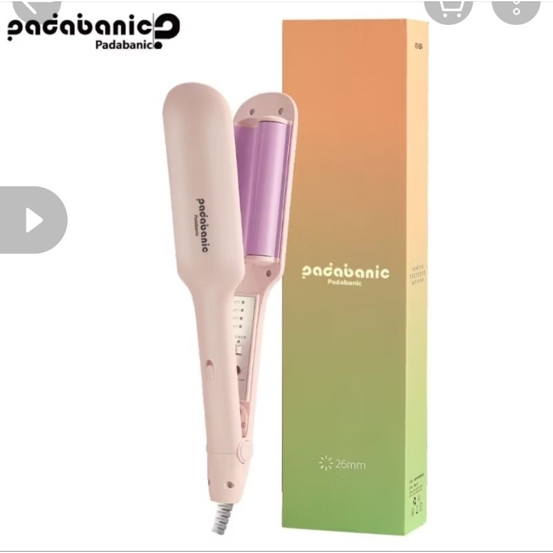 PADABANIC catok Pengeriting Rambut Keramik 26mm - Lebih Mudah dan Aman