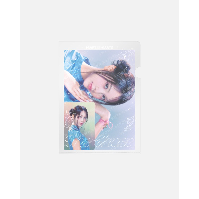 [PRE ORDER] MD POSTCARD + HOLOGRAM PHOTOCARD SET THE CHASE HEARTS2HEARTS H2H CARMEN JIWOO YUHA STELL