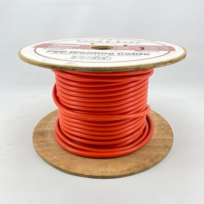 KABEL LAS ORANGE 100% TEMBAGA (Meteran) 16mm ALDO