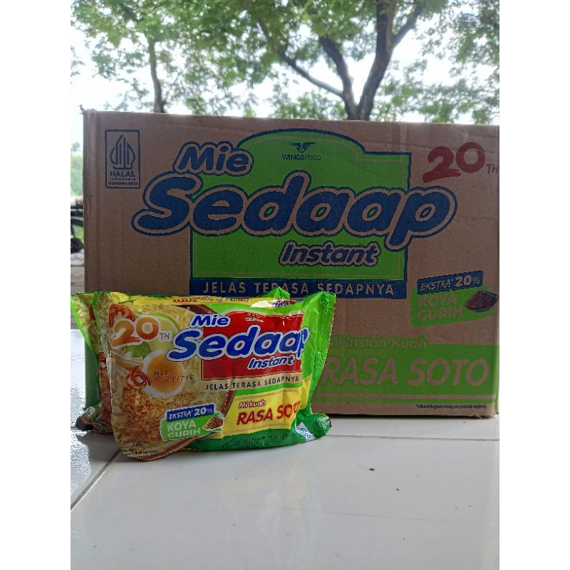 

(HOKI MART) SEDAP INDOMIE GORENG SOTO AYAM BAWANG JAWA TIMUR
