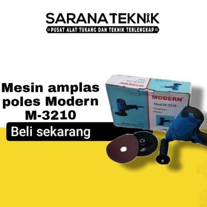 Mesin Hamplas Modern M-3210 / mesin amplas 5"/ Mesin amplas Modern M 3210