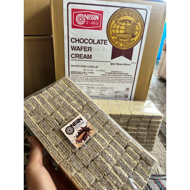 

Nissin wafer Chocolate cream 500gr