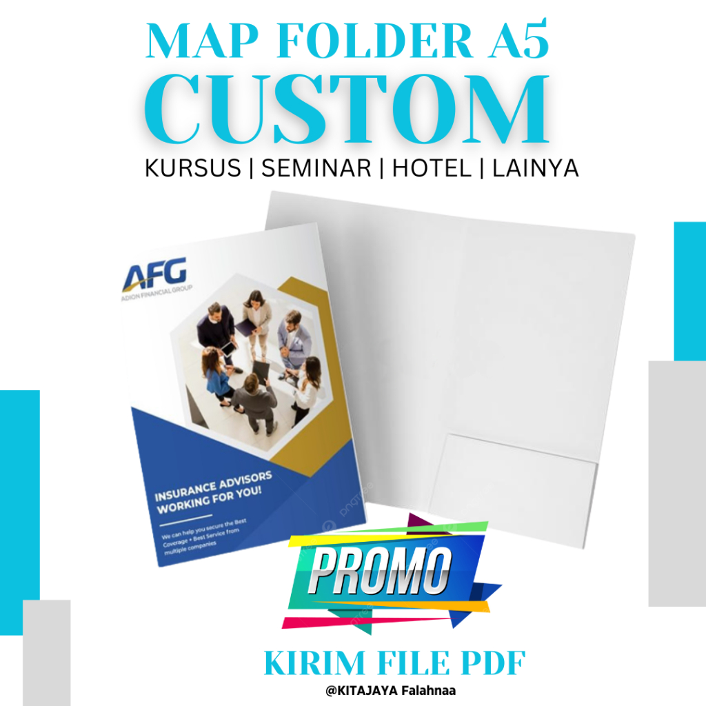 

MAP Folder A5 CUSTOM / Map Puskesmas / Map Klinik / Map Sekolah / Map Kantor Map Folder A5 Custom Elegan – Tampil Profesional, Pesan Sekarang!