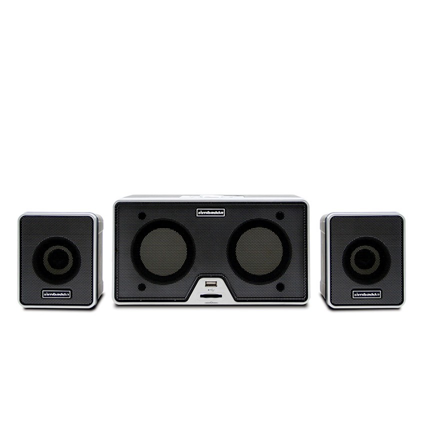 SPEAKER SIMBADDA PMC 283 2.1 CHANNEL MP3 PLAYER ORIGINAL pmc283