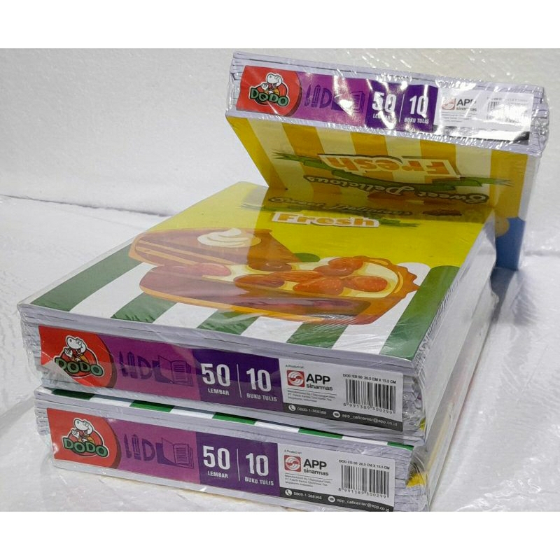 

Buku DODO ISI 50 LEMBAR (10pcs)