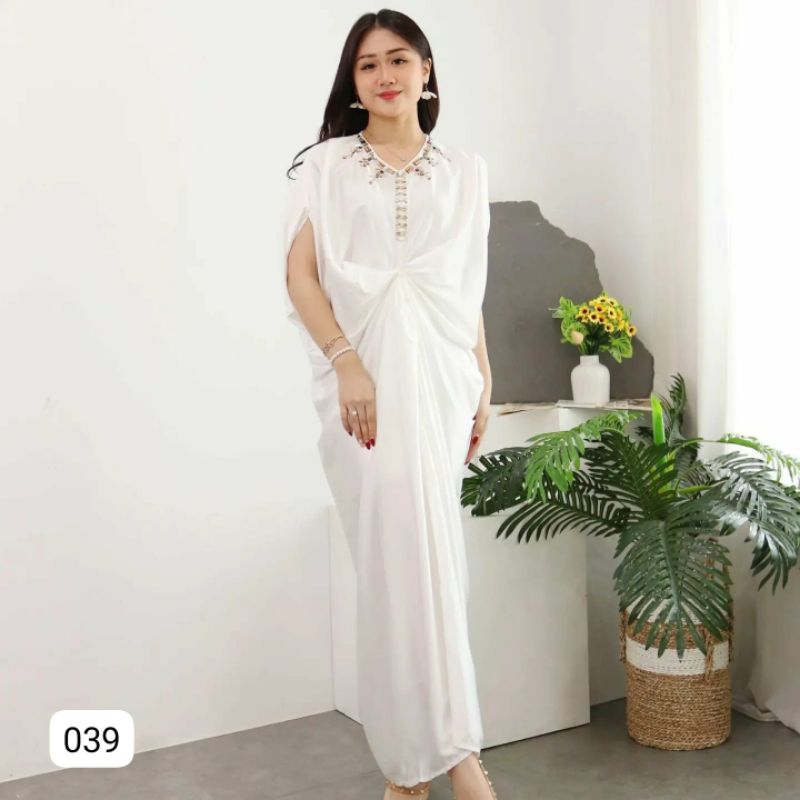 Elizabethgrosir1 Kaftan Bahan Silk Armani 787