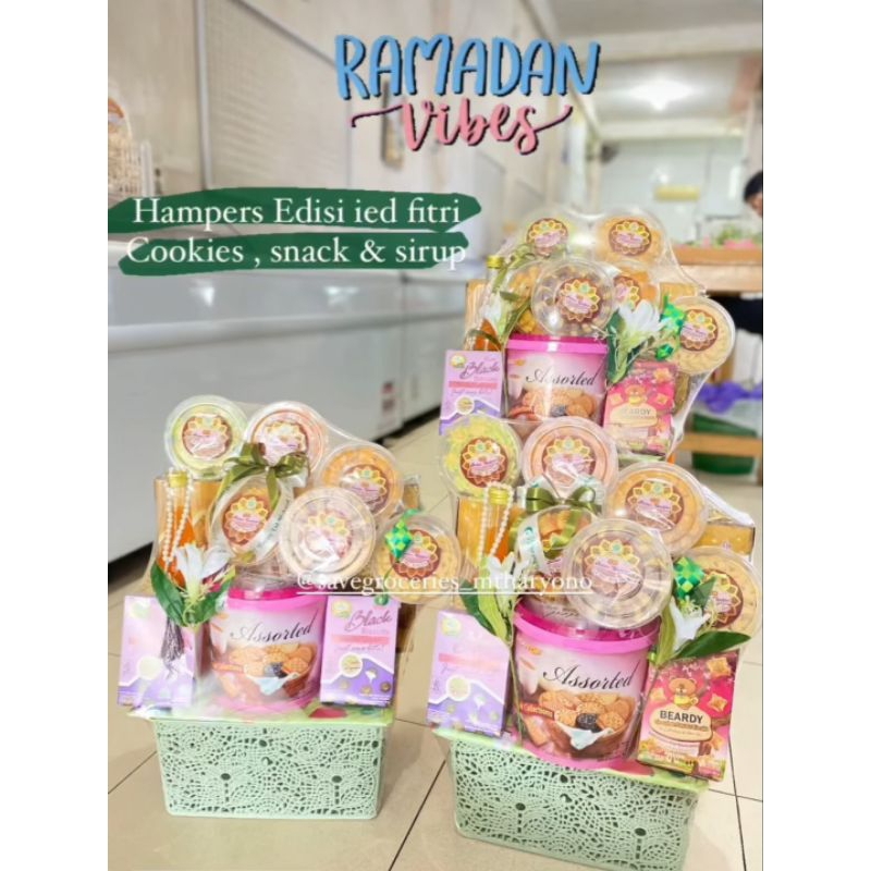 

hampers lebaran - kue kering - parsel idul fitri