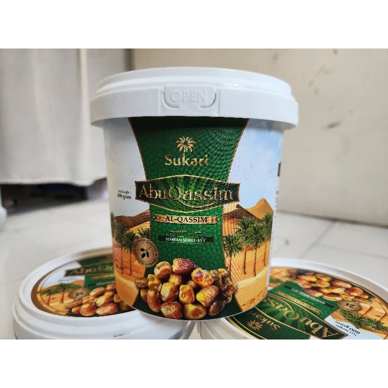 

Kurma Sukari Ember Abu Qassim 800 gram