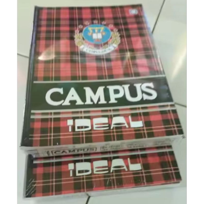 

Promo Buku Tulis campus Ideal isi 36 lembar//1pak isi 10 buku.ukuran buku boxy.