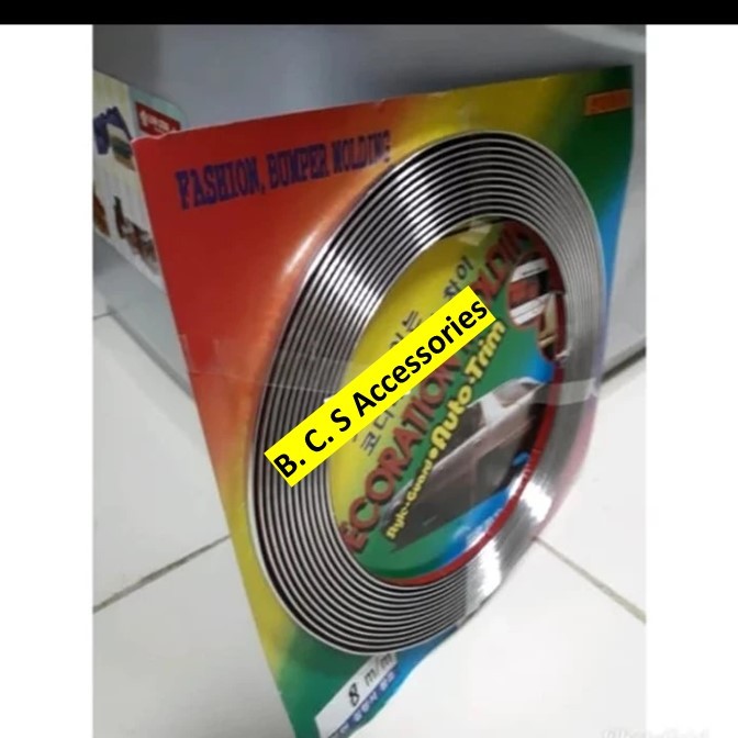 List Chrome Mobil / List Body Moulding Mobil Universal - 8 mm