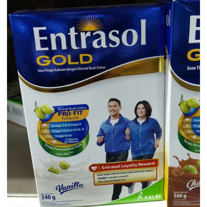 

Entrasol Gold Susu Bubuk Vanilla 340 Gr