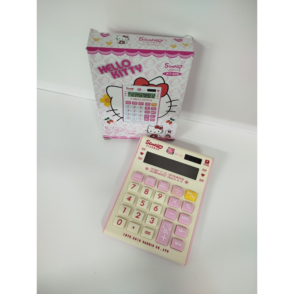 

kalkulator hello kitty sanrio kt 928