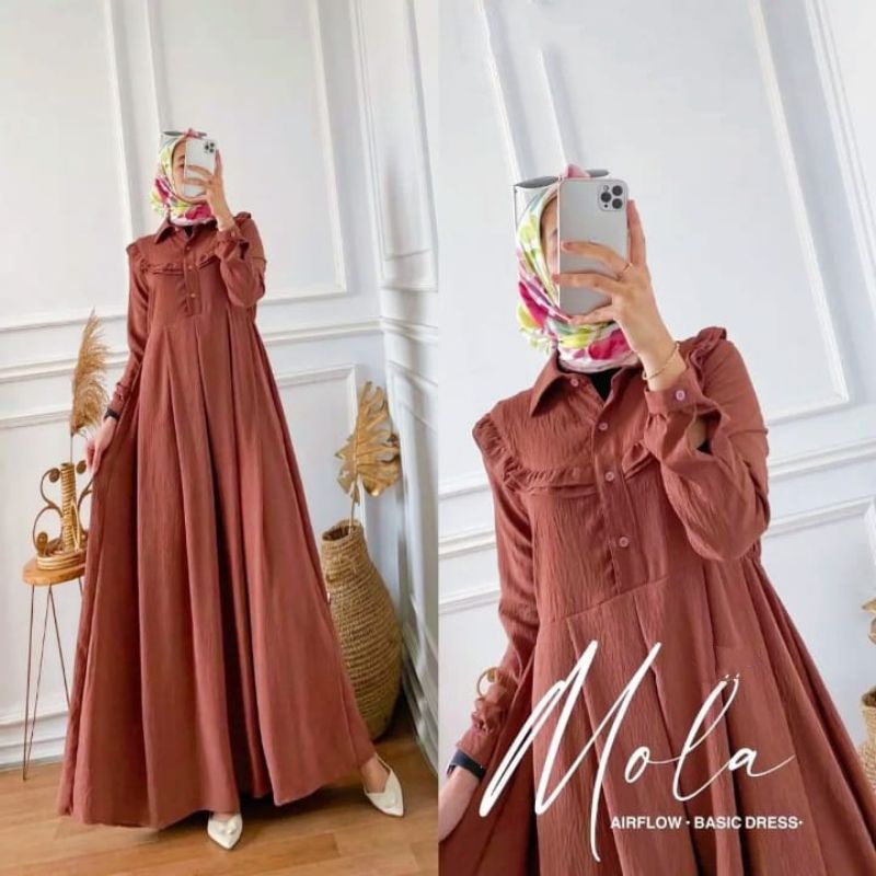 Daily Meqa Mola Dress Wanita