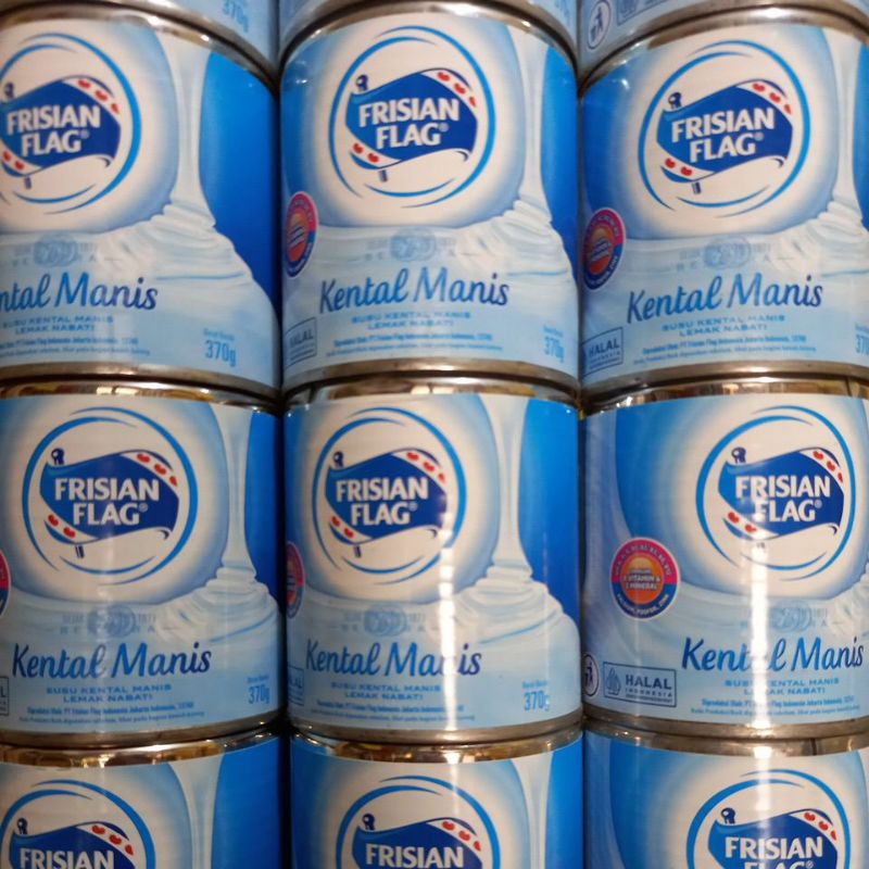 

Frisian Flag Kaleng 370gr Kental Manis
