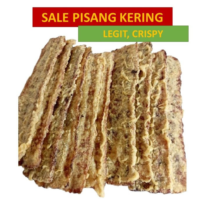 

Sale Pisang Original 500gram, Chispy Legit Sale Pisang Lidah