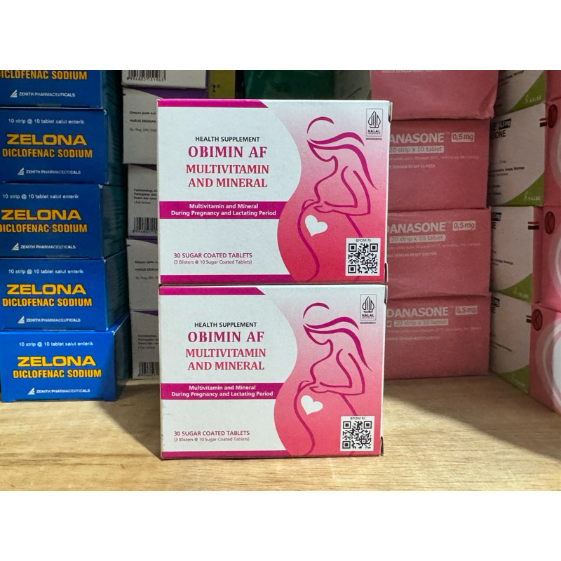 OBIMIN AF (Vitamin Ibu Hamil dan Menyusui)