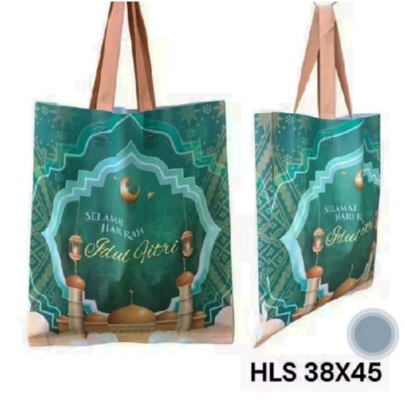 

goodie bag idul Fitri jumbo ,tas hampers lebaran besar (uk 38*45*8) laminasi