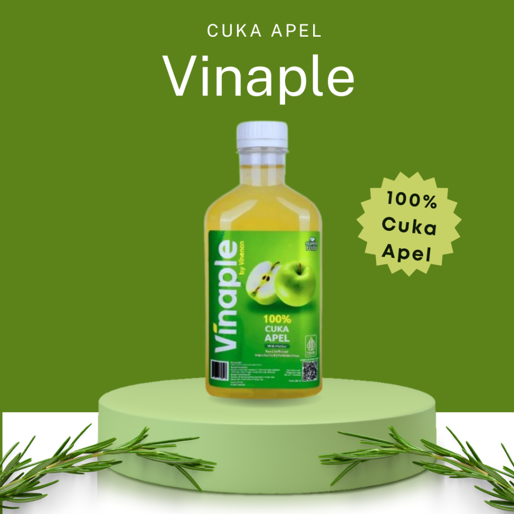 

Vinaple Cuka Apel 100% Bantu Atasi Masalah Pencernaan & Detoks Usus Alami
