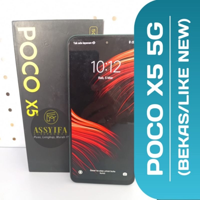 POCO X5 5G Second/Hp Second POCO X5 5G/Like New POCO X5 5G