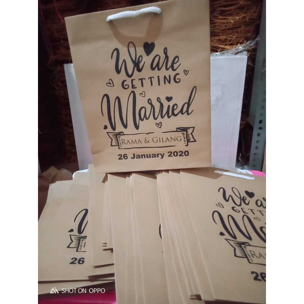 

Paperbag craft ukuran costum