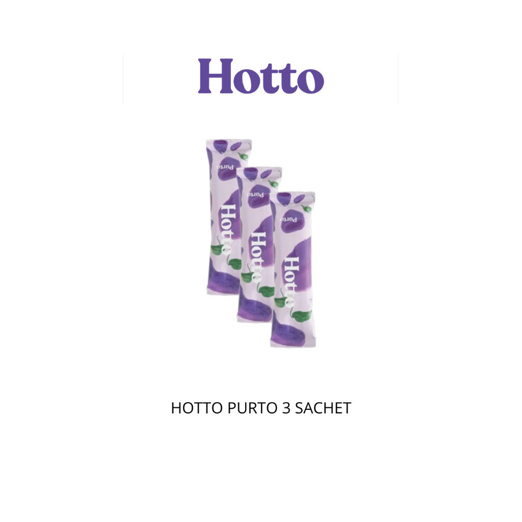 

HOTTO PURTO MULTIGRAIN WITH PURPLE POTATO 3 SACHET