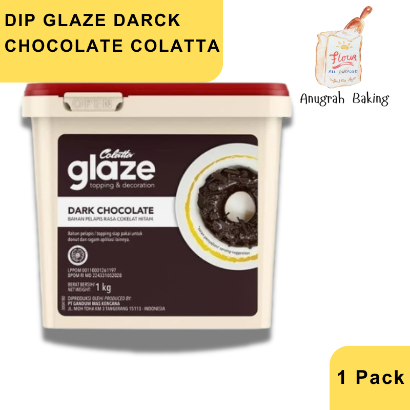 

Colatre Dip Glaze Dark Chocolate Colatta