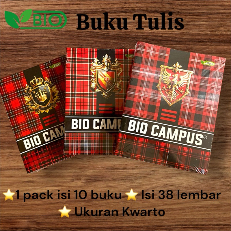 

Buku Tulis BIO 38 / 58 Campus kecil