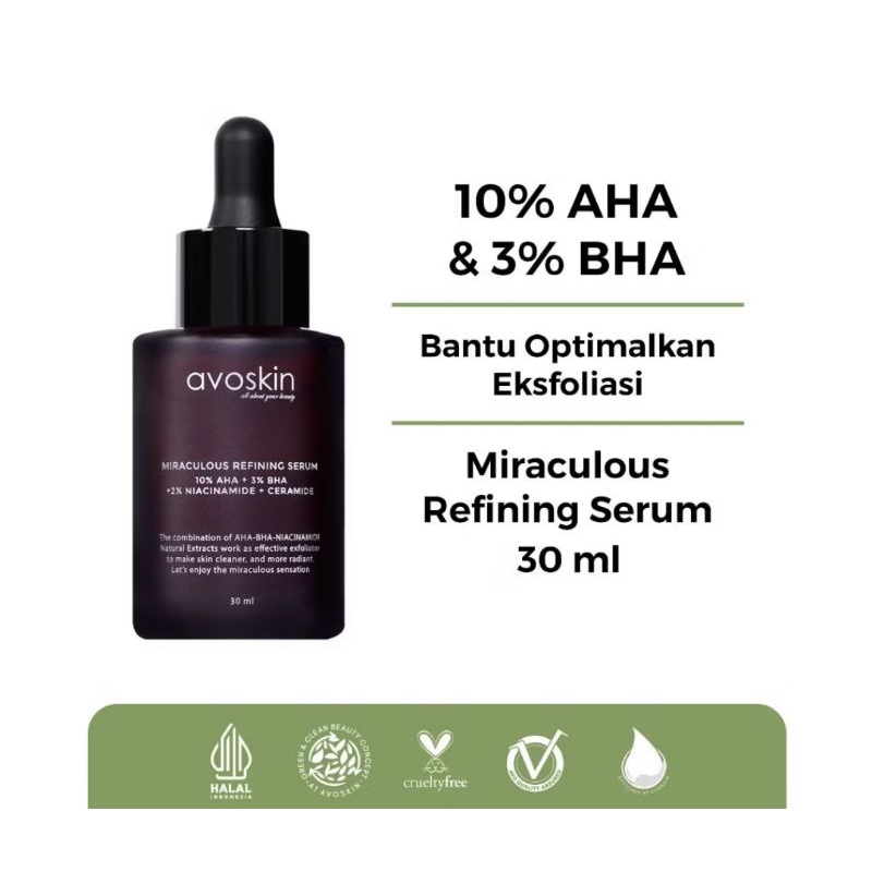 Serum Avoskin Miraculous Refining Hydrating- AHA BHA