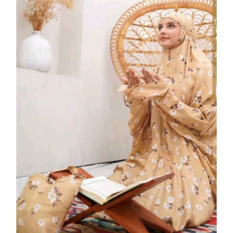 Mukena terusan Jumbo| Mukena Rayon | Mukena Katun