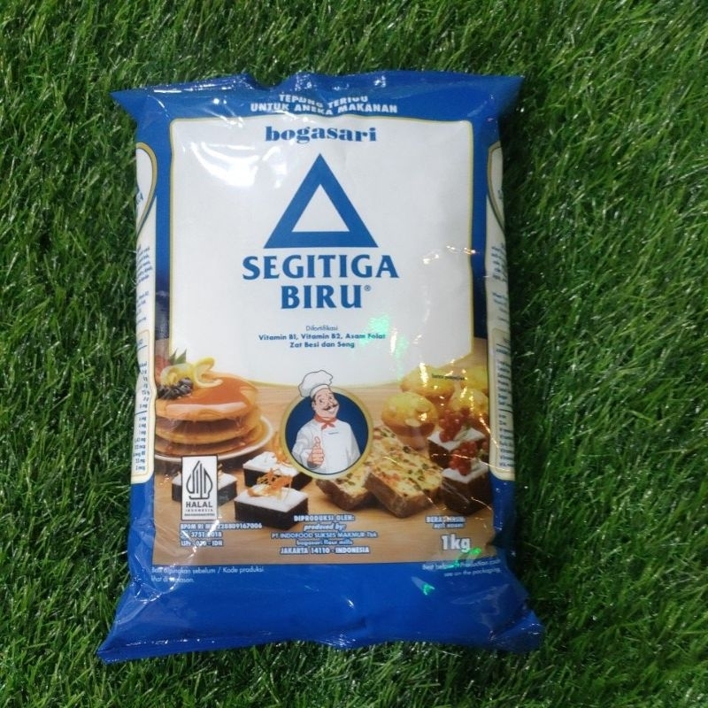 

Tepung segitiga Biru Kemasan premium 1 kg