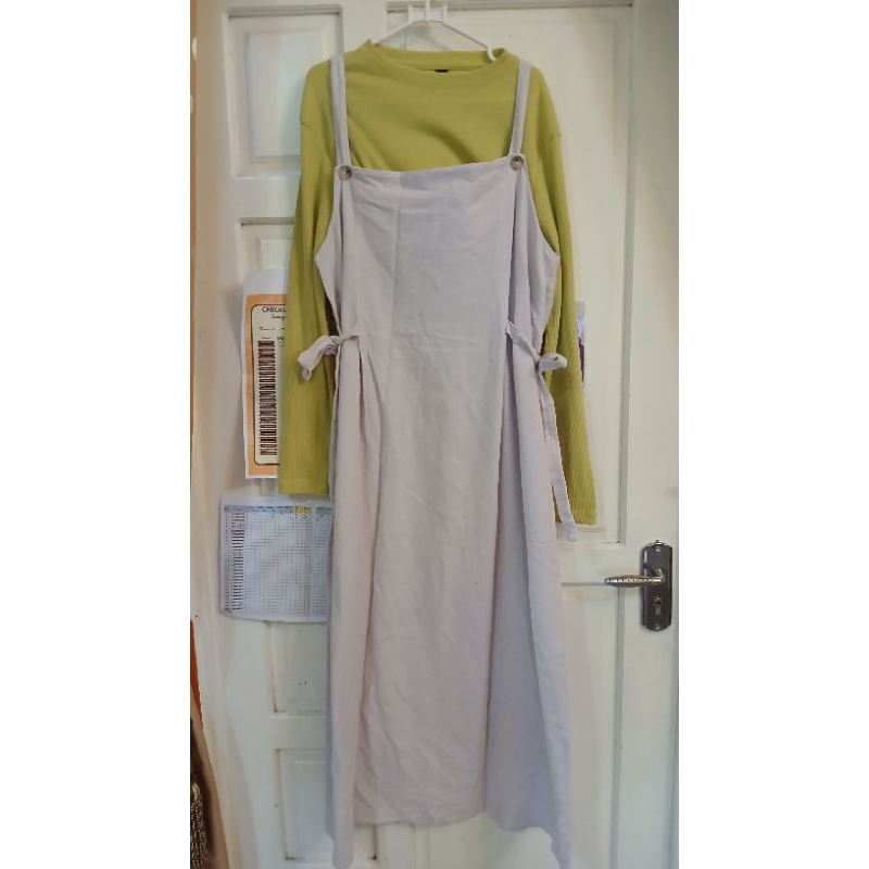 overall mayoutfit inner outer preloved