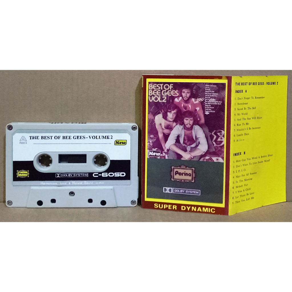 BEE GEES - THE BEST OF BEE GEES VOLUME 2 - Kaset