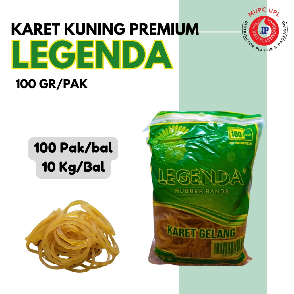Karet Gelang Kuning Legenda/ Karet gelang/ Karet gelang premium