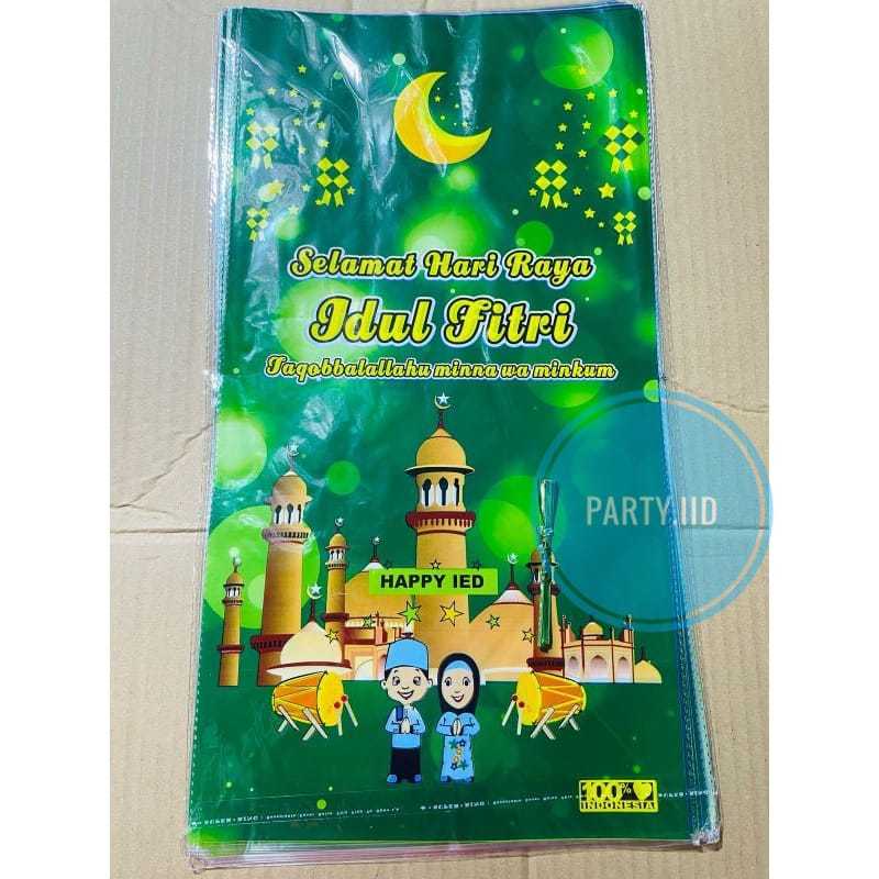 

Plastik Opp Idul Fitri Lebaran / Plastik Bingkisan Souvenir Lebaran / Opp Party bag (12 lembar)