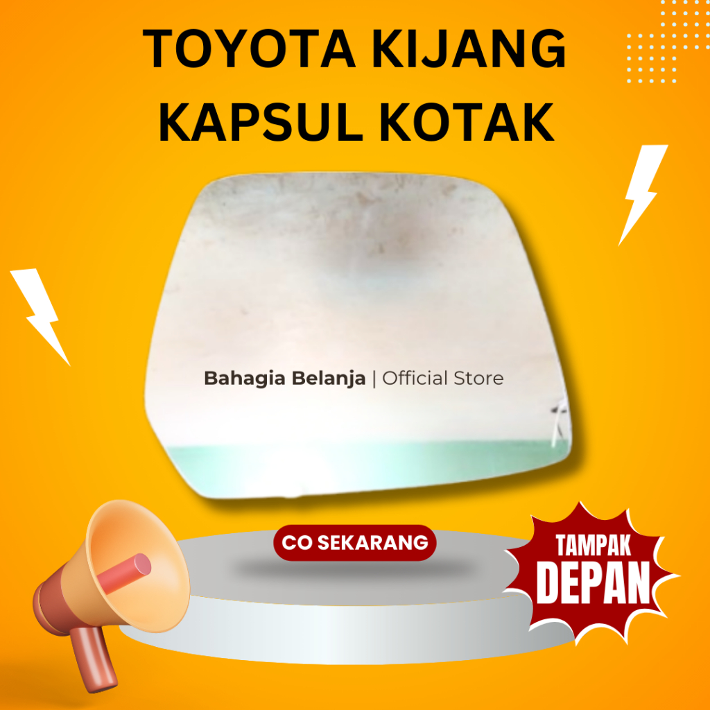 Kaca Spion Kijang Kapsul Kotak Kaca Saja