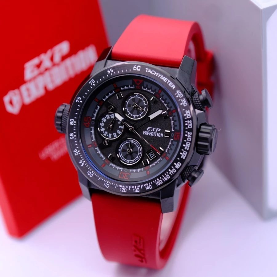 ORIGINAL Jam Tangan Pria Expedition E Garansi Resmi 1 Tahun Rubber 6818 6842 6781 6810 6335 6869 M3
