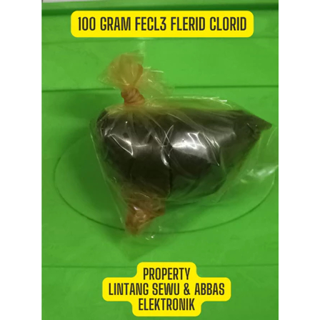 FeCl ferid clorida fery klorida FERI CLORIT PELARUT TEMBAGA PAPAN PCB KOROSIF PERI KTORIT FECL2 FECL