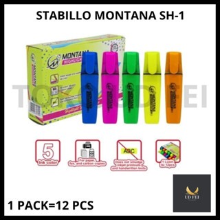 

(1 PACK=12PCS) STABILLO MONTANA SH-1P/STABILLO MONTANA / STABILLO WARNA