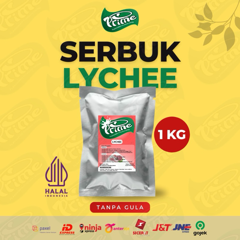 

Prime Bubuk Minuman Rasa Lychee 1KG | ZOWI POWDER