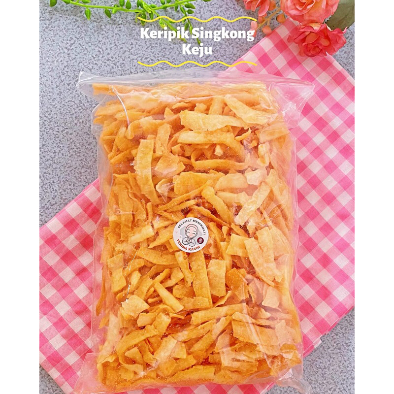 

Keripik Singkong Full keju