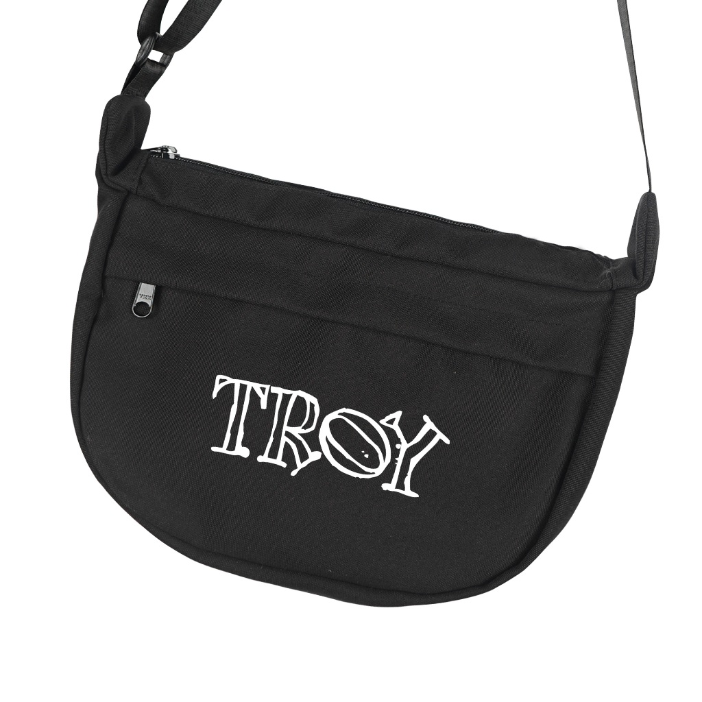Troy Company Sling Bag Black TROY - Tas Selepang Slingbag Hitam SB 3068