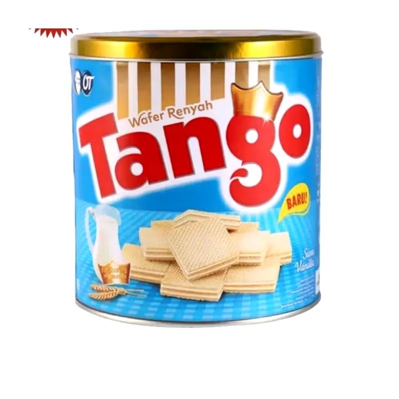 

TANGO WAFER KALENG CHOCOLATE VANILLA COKLAT 240 GRAM