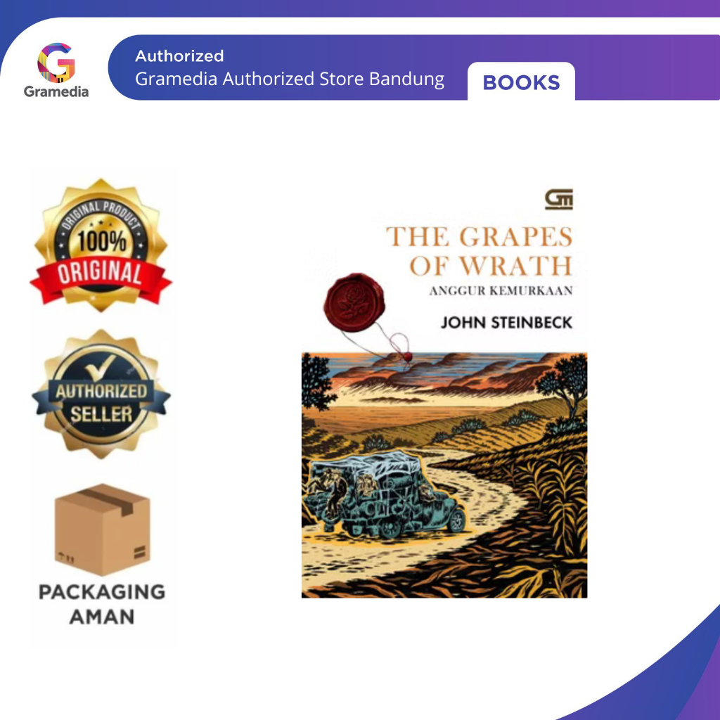 Gramedia Bandung - Anggur Kemurkaan (The Grapes of Wrath)
