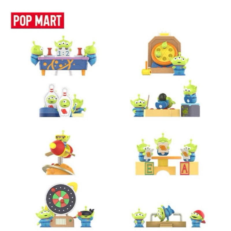 POP MART PIXAR ALIEN PARTY GAMES SELECTED / BLIND BOX