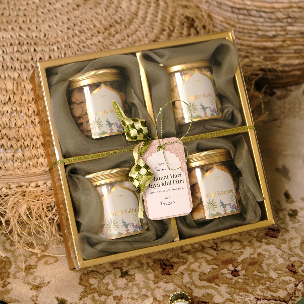 

Ramadan Mini Hampers / Parsel Ramadan Kue Kering Toples Kecil